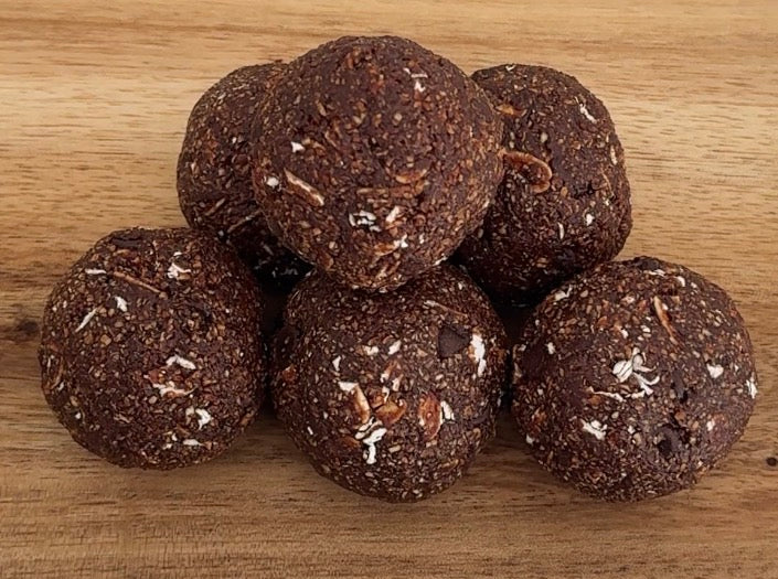Brownie Batter Protein Bites