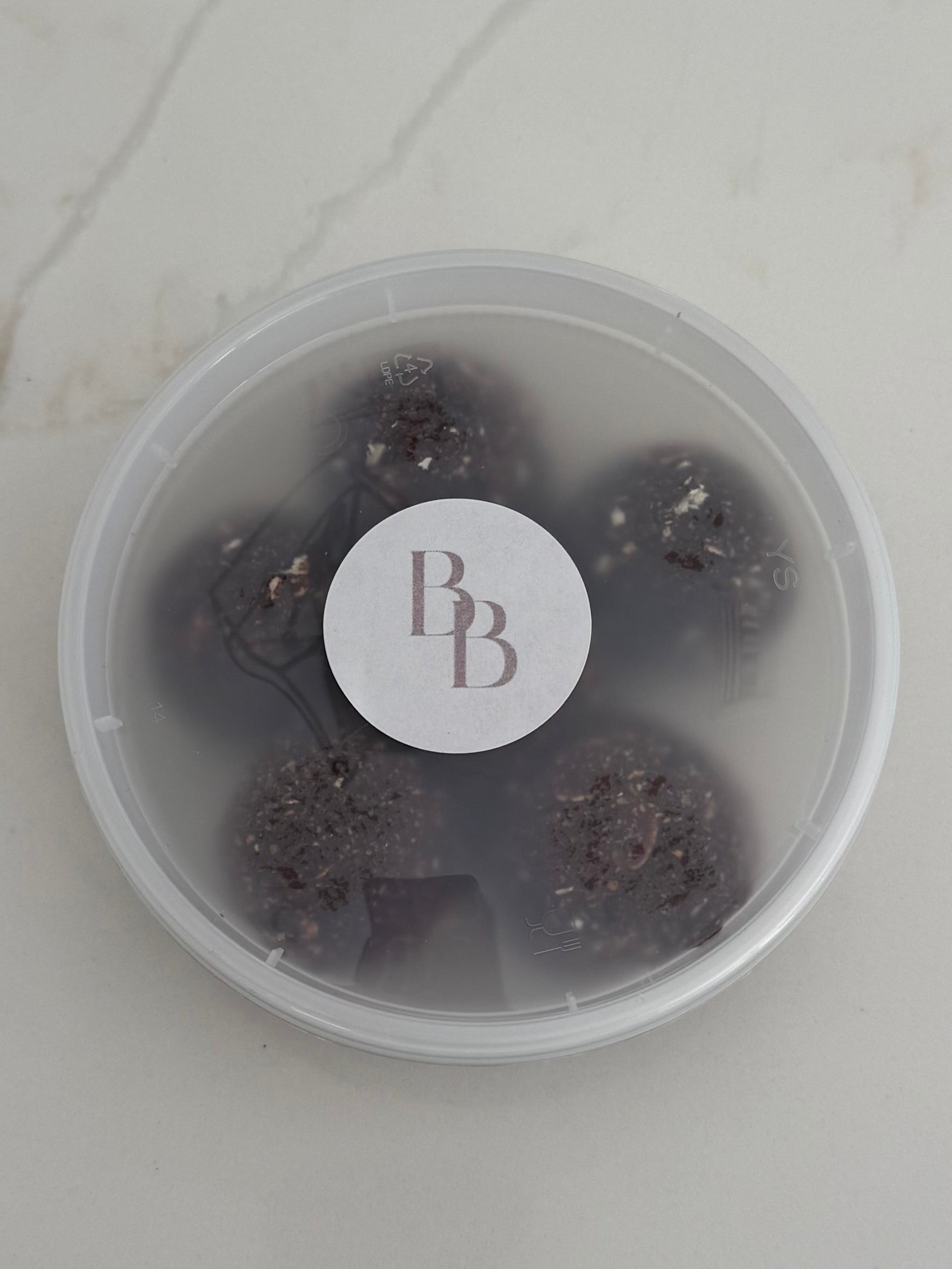 Brownie Batter Protein Bites